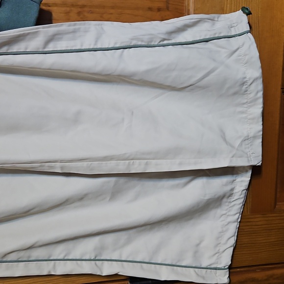 NWT edikted Superstar Off White And Green Flared Baggy Tracksuit - Picture 6 of 16